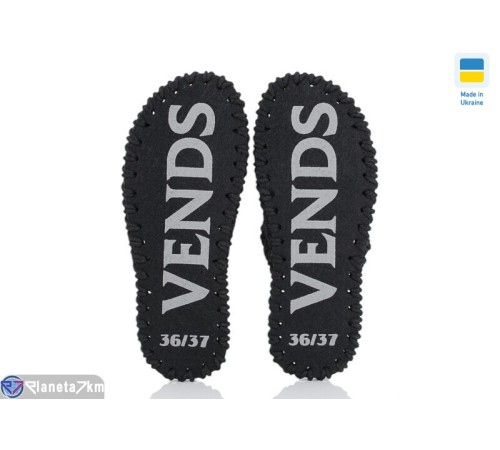 Тапки жіночі на весну/осінь (9 пар р.36-41) чорний  "Activ"