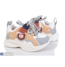 Дитячі кросівки на весну/осінь (8 пар р.22-27) білий  "DOMINGO"