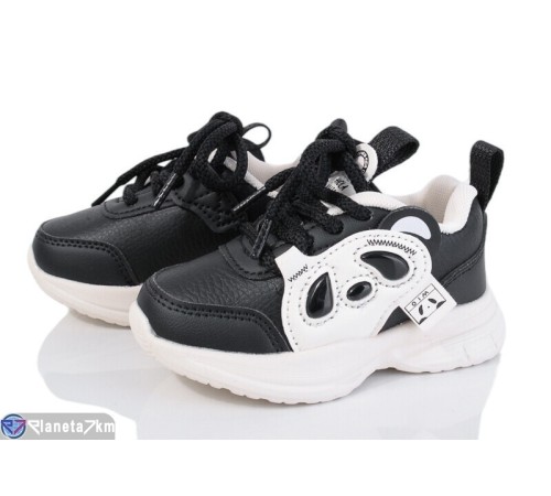 Дитячі кросівки на весну/осінь (8 пар р.22-27) чорний  "DOMINGO"