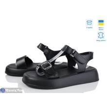 Босоніжки жіночі на літо (6 пар р.36-40) чорний  "Linda"