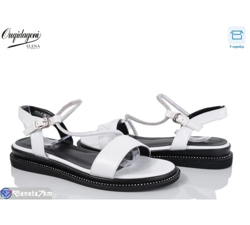 Босоніжки жіночі на літо (8 пар р.36-40) білий  "Dageni"