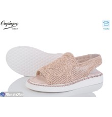 Босоніжки жіночі на літо (8 пар р.36-41) бежевий  "Dageni"