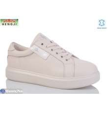 Кросівки жіночі на весну/осінь (8 пар р.36-41) бежевий  "HENGJI-ELENA"