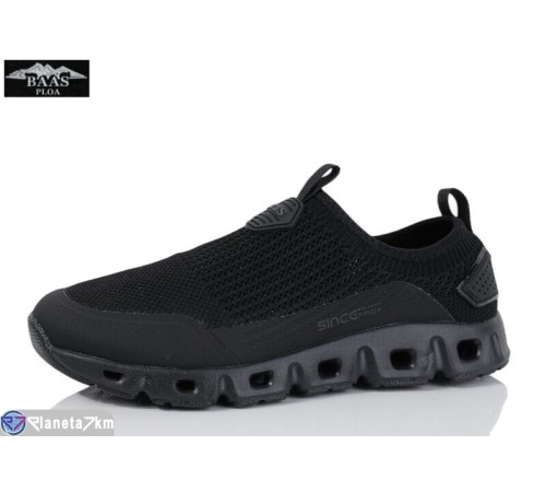 Кросівки жіночі на літо (8 пар р.37-41) чорний  "Baas"