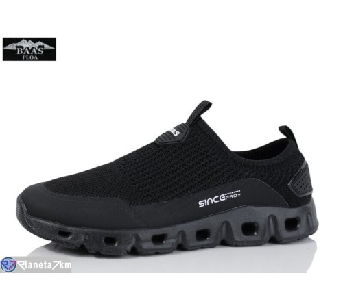 Кросівки жіночі на літо (8 пар р.37-41) чорний  "Baas"