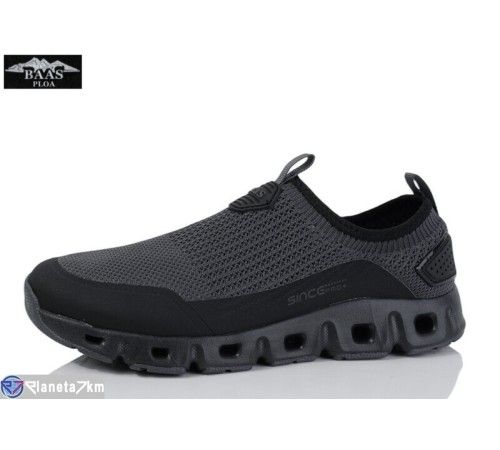 Кросівки жіночі на літо (8 пар р.37-41) сірий  "Baas"