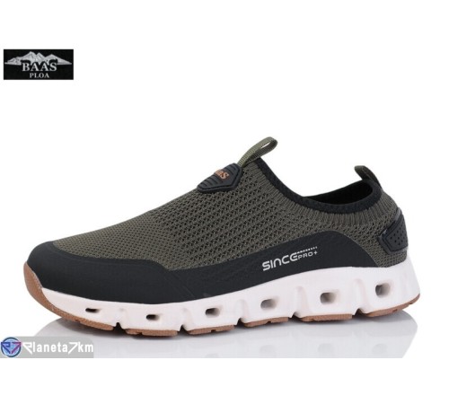 Кросівки жіночі на літо (8 пар р.37-41) зелений  "Baas"