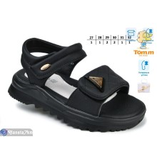 Дитячі босоніжки на літо (8 пар р.27-32) чорний  "TOMMY"