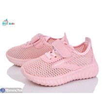 Дитячі кросівки на літо (12 пар р.26-31) рожевий  "BBT"