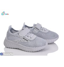 Дитячі кросівки на літо (12 пар р.26-31) сірий  "BBT"