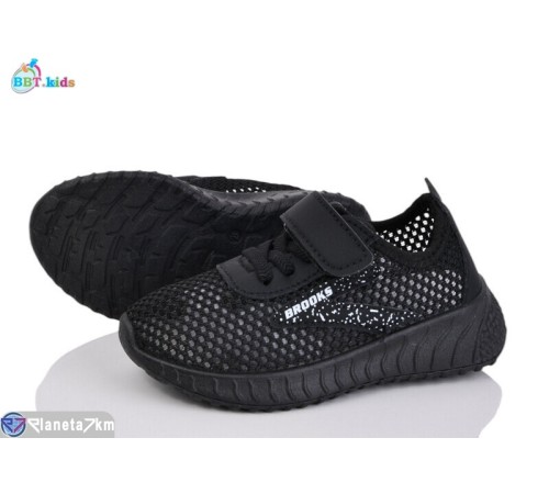 Дитячі кросівки на літо (12 пар р.26-31) чорний  "BBT"