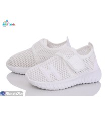 Дитячі кросівки на літо (12 пар р.26-31) білий  "BBT"