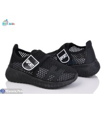 Дитячі кросівки на літо (12 пар р.26-31) чорний  "BBT"