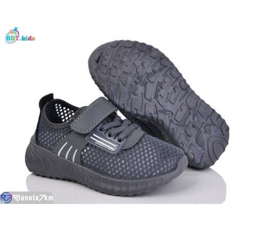 Дитячі кросівки на літо (12 пар р.26-31) сірий  "BBT"