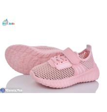 Дитячі кросівки на літо (12 пар р.26-31) рожевий  "BBT"