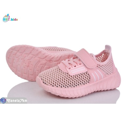 Дитячі кросівки на літо (12 пар р.26-31) рожевий  "BBT"