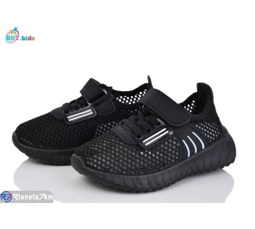 Дитячі кросівки на літо (12 пар р.26-31) чорний  "BBT"