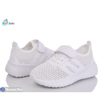 Дитячі кросівки на літо (12 пар р.26-31) білий  "BBT"