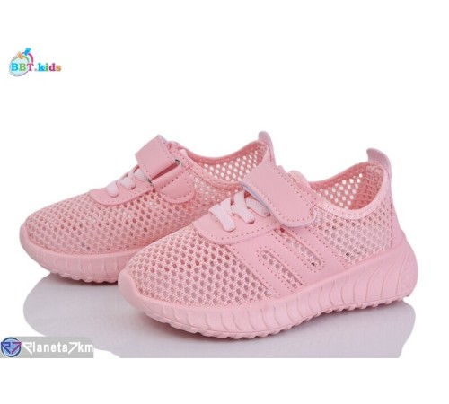 Дитячі кросівки на літо (12 пар р.26-31) рожевий  "BBT"