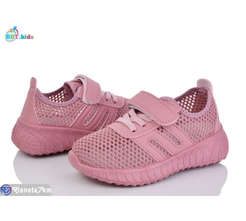 Дитячі кросівки на літо (12 пар р.26-31) рожевий  "BBT"