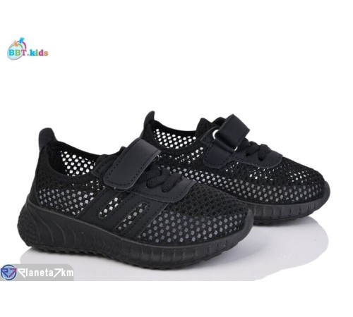 Дитячі кросівки на літо (12 пар р.26-31) чорний  "BBT"