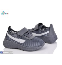 Дитячі кросівки на літо (12 пар р.26-31) сірий  "BBT"