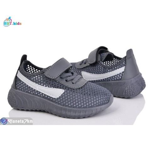Дитячі кросівки на літо (12 пар р.26-31) сірий  "BBT"