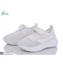 Дитячі кросівки на літо (12 пар р.26-31) білий  "BBT"