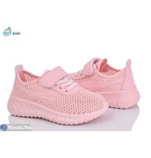 Дитячі кросівки на літо (12 пар р.26-31) рожевий  "BBT"