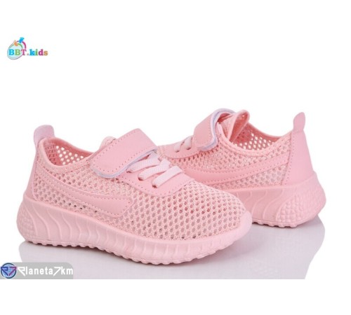 Дитячі кросівки на літо (12 пар р.26-31) рожевий  "BBT"