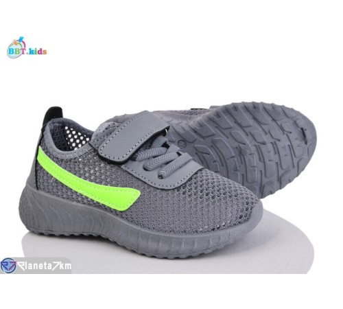 Дитячі кросівки на літо (12 пар р.26-31) сірий  "BBT"