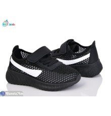 Дитячі кросівки на літо (12 пар р.26-31) чорний  "BBT"