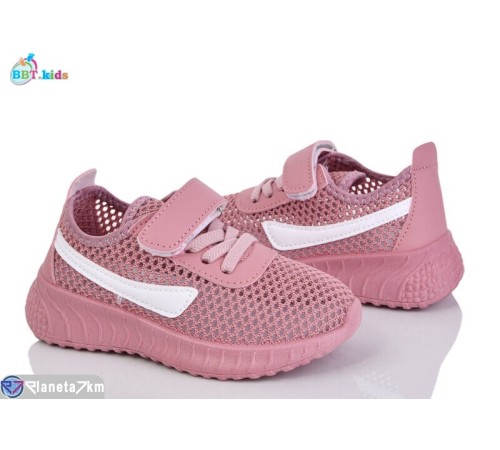 Дитячі кросівки на літо (12 пар р.26-31) рожевий  "BBT"