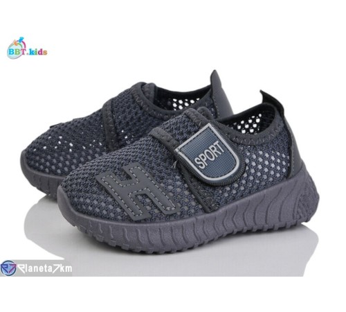 Дитячі кросівки на літо (12 пар р.20-25) сірий  "BBT"