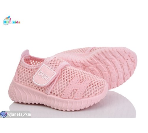 Дитячі кросівки на літо (12 пар р.20-25) рожевий  "BBT"