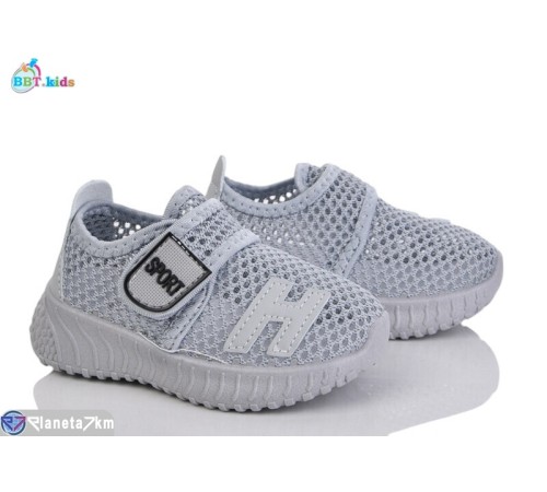 Дитячі кросівки на літо (12 пар р.20-25) сірий  "BBT"