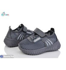 Дитячі кросівки на літо (12 пар р.20-25) сірий  "BBT"