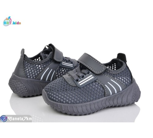 Дитячі кросівки на літо (12 пар р.20-25) сірий  "BBT"