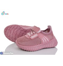 Дитячі кросівки на літо (12 пар р.20-25) рожевий  "BBT"