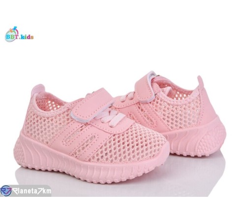Дитячі кросівки на літо (12 пар р.20-25) рожевий  "BBT"
