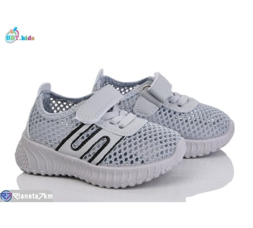 Дитячі кросівки на літо (12 пар р.20-25) сірий  "BBT"