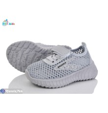 Дитячі кросівки на літо (12 пар р.20-25) сірий  "BBT"