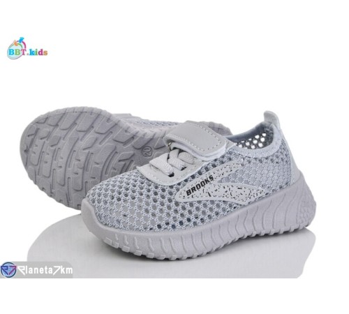 Дитячі кросівки на літо (12 пар р.20-25) сірий  "BBT"