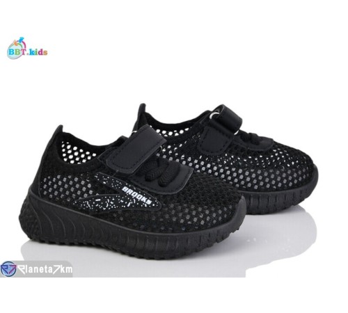 Дитячі кросівки на літо (12 пар р.20-25) чорний  "BBT"