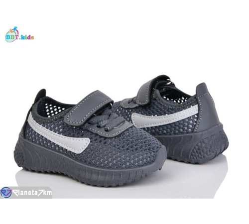 Дитячі кросівки на літо (12 пар р.20-25) сірий  "BBT"