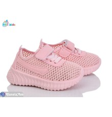 Дитячі кросівки на літо (12 пар р.20-25) рожевий  "BBT"