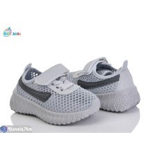 Дитячі кросівки на літо (12 пар р.20-25) сірий  "BBT"