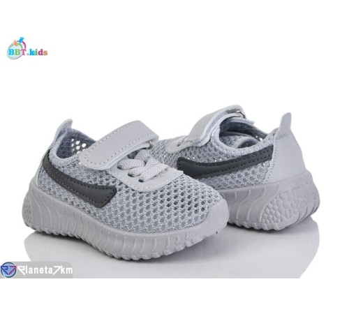 Дитячі кросівки на літо (12 пар р.20-25) сірий  "BBT"