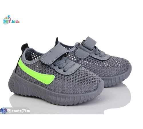 Дитячі кросівки на літо (12 пар р.20-25) сірий  "BBT"