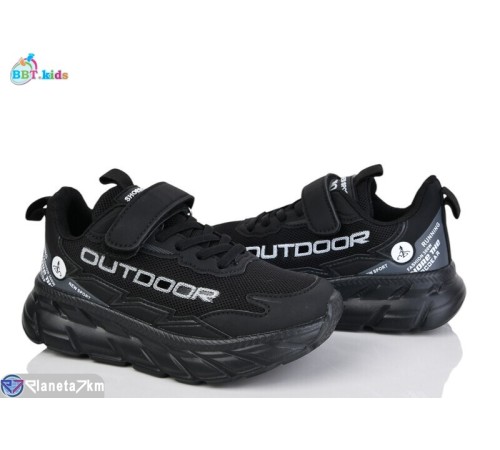 Дитячі кросівки на весну/осінь (8 пар р.32-37) чорний  "BBT"